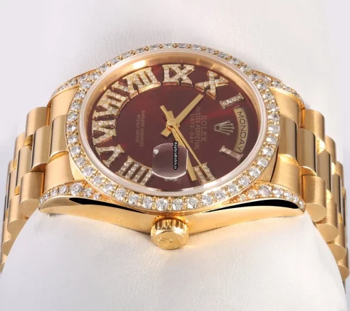 High Quality Fake Rolex Day-date 36 18238 Automatic Movement Mens/unisex Watch - Image 5