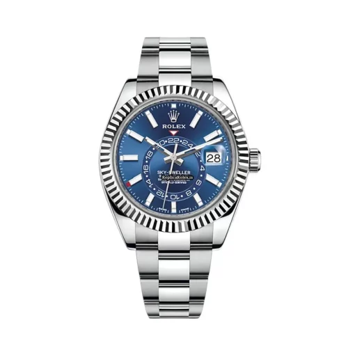 Quality Replica Rolex Sky-dweller 326934 Caliber 9001 Automatic Movement 42mm Gold/steel Case Mens/unisex Watch