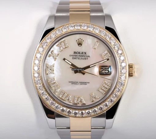 1:1 Replica Rolex Datejust II 116333 Automatic Movement 41mm Steel Case Mens/unisex Watch - Image 2