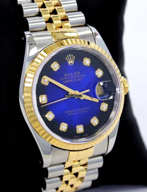 Best Clone Rolex Datejust 16233 Caliber 3135 31 Automatic Movement 36mm Steel Case Watch