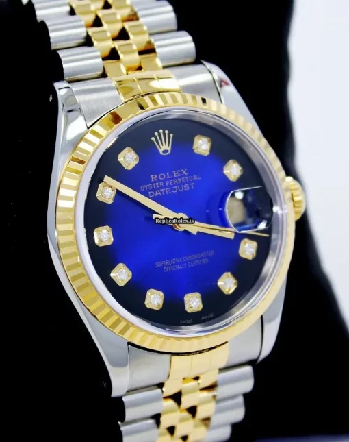 Best Clone Rolex Datejust 16233 Caliber 3135 31 Automatic Movement 36mm Steel Case Watch - Image 2