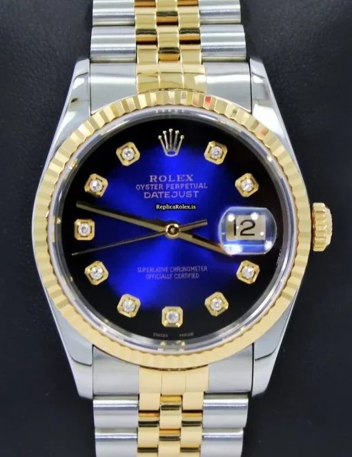 Best Clone Rolex Datejust 16233 Caliber 3135 31 Automatic Movement 36mm Steel Case Watch - Image 3