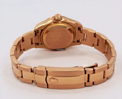 Lovely Fake Rolex Lady-datejust 179165 Automatic Movement 26mm Rose Gold Case Womens Watch - Image 11