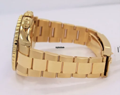 Unique Fake Rolex Yacht-master II 116688 Automatic Movement 44mm Yellow Gold Case Watch - Image 9