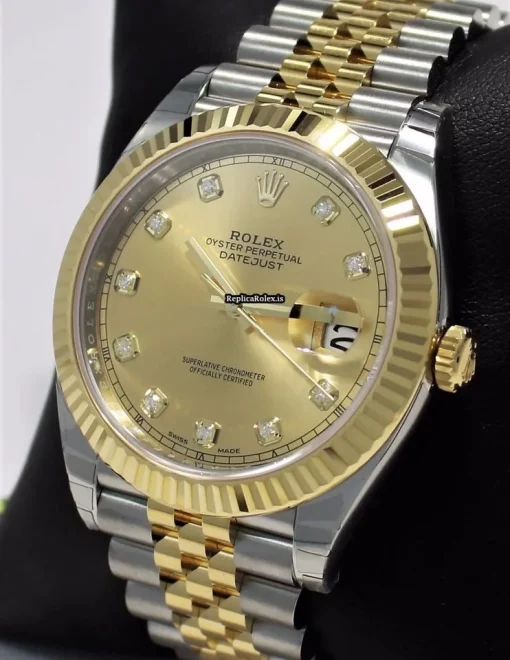 Special Fake Rolex Datejust 126333 Automatic Movement 41mm Steel Case Mens/unisex Watch - Image 3