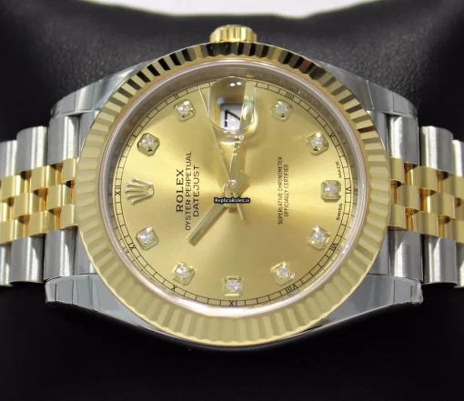 Special Fake Rolex Datejust 126333 Automatic Movement 41mm Steel Case Mens/unisex Watch - Image 4