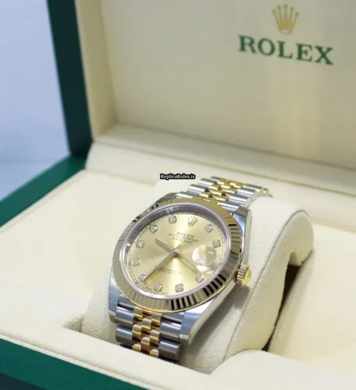 Special Fake Rolex Datejust 126333 Automatic Movement 41mm Steel Case Mens/unisex Watch - Image 7