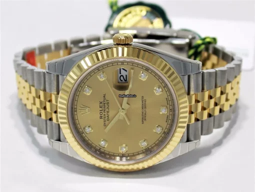 Special Fake Rolex Datejust 126333 Automatic Movement 41mm Steel Case Mens/unisex Watch - Image 8