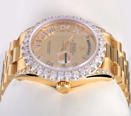 High Quality Replica Rolex Day-date 36 18238 Automatic Movement 36mm Yellow Gold Case Mens/unisex Watch - Image 5