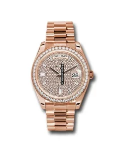 Fabulous Replica Rolex Day-date 40 228345 Caliber 3255 Automatic Movement 40mm Rose Gold Case Mens/unisex Watch