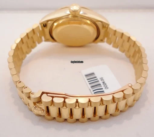 Luxury Replica Rolex Lady-datejust 69178 Automatic Movement 26mm Yellow Gold Case Womens Watch - Image 8