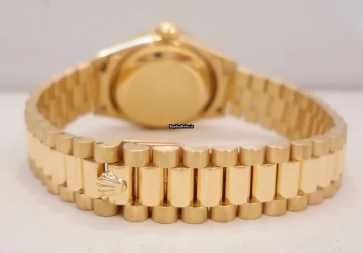 Luxury Replica Rolex Lady-datejust 69178 Automatic Movement 26mm Yellow Gold Case Womens Watch - Image 9