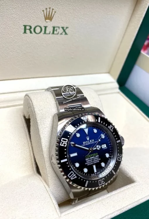 Fabulous Fakes Rolex Sea-dweller Deepsea 126660 Caliber 3235 Automatic Movement 44mm Steel Case Mens/unisex Watch - Image 3