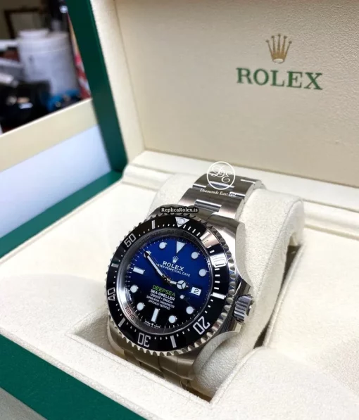 Fabulous Fakes Rolex Sea-dweller Deepsea 126660 Caliber 3235 Automatic Movement 44mm Steel Case Mens/unisex Watch - Image 5