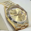 Fabulous Replica Rolex Day-date 40 228238 Automatic Movement 40mm Yellow Gold Case Mens/unisex Watch