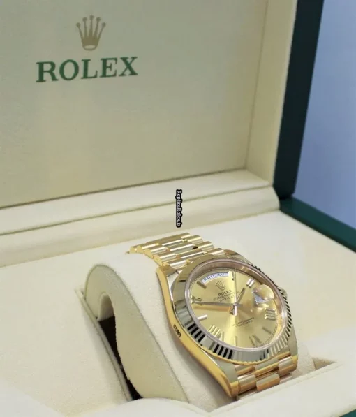 Fabulous Replica Rolex Day-date 40 228238 Automatic Movement 40mm Yellow Gold Case Mens/unisex Watch - Image 2