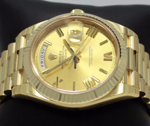 Fabulous Replica Rolex Day-date 40 228238 Automatic Movement 40mm Yellow Gold Case Mens/unisex Watch - Image 7