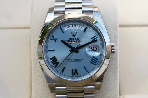 Popular Fake Rolex Day-date 40 228206-0004 Caliber 3255 Automatic Movement 40mm Platinum Case Mens/unisex Watch