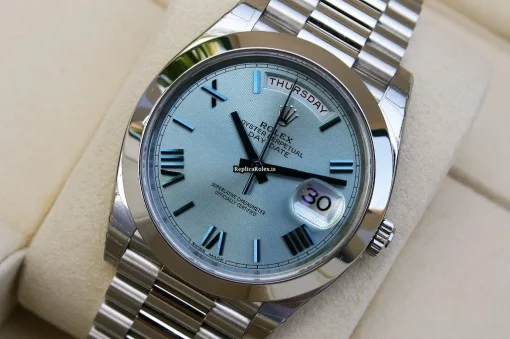 Popular Fake Rolex Day-date 40 228206-0004 Caliber 3255 Automatic Movement 40mm Platinum Case Mens/unisex Watch - Image 2