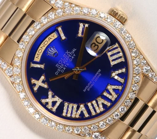 Excellent Replica Rolex Day-date 36 18238 Automatic Movement 36mm Yellow Gold Case Mens/unisex Watch
