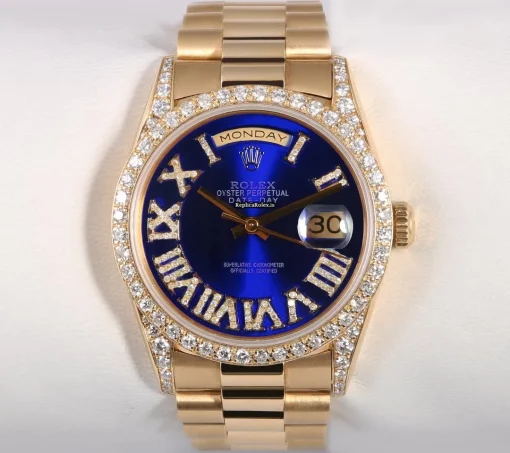 Excellent Replica Rolex Day-date 36 18238 Automatic Movement 36mm Yellow Gold Case Mens/unisex Watch - Image 3