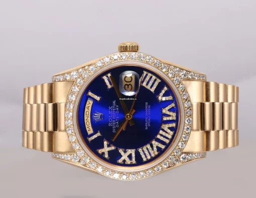 Excellent Replica Rolex Day-date 36 18238 Automatic Movement 36mm Yellow Gold Case Mens/unisex Watch - Image 4