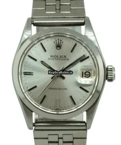 Awesome Replica Rolex Oyster Precision 6466 Automatic Movement 34mm Steel Case Watch