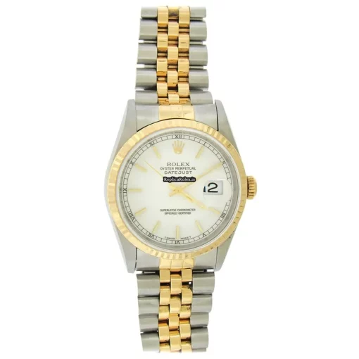 Amazing Replica Rolex Datejust 16233 Caliber 3135 Automatic Movement 36mm Gold/steel Case Mens/unisex Watch - Image 2