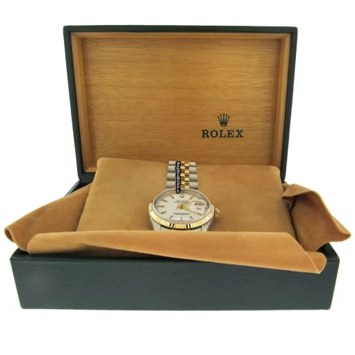 Amazing Replica Rolex Datejust 16233 Caliber 3135 Automatic Movement 36mm Gold/steel Case Mens/unisex Watch - Image 6