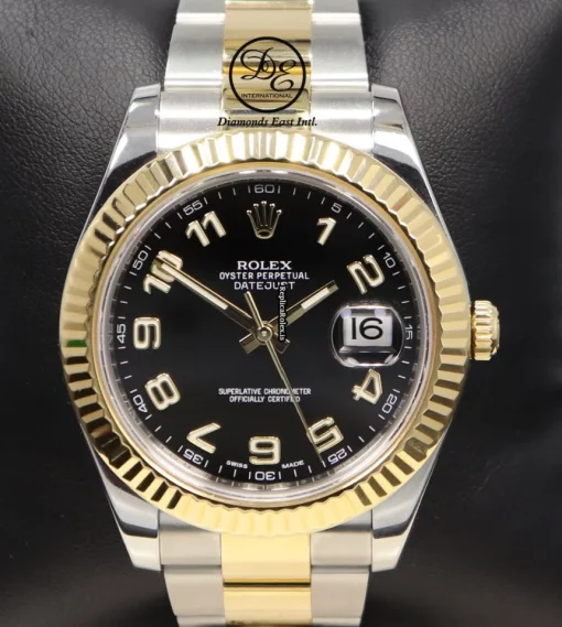 Stylish Replica Rolex Datejust II 116333 Automatic Movement 41mm Gold/steel Case Watch - Image 2