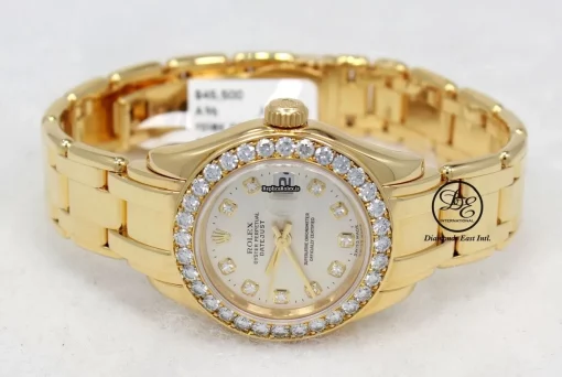 Fine Replicas Rolex Lady-datejust Pearlmaster 80298 Automatic Movement Womens Watch - Image 8