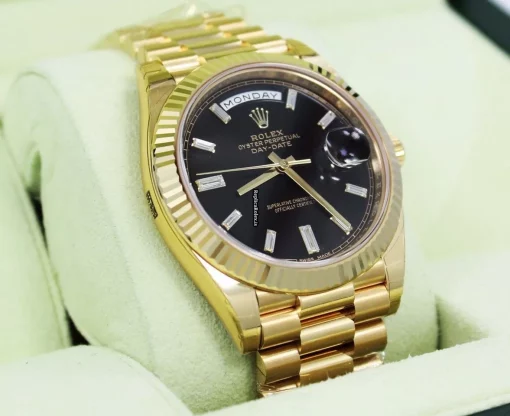 Remarkable Fake Rolex Day-date 40 228238 Automatic Movement 40mm Yellow Gold Case Mens/unisex Watch - Image 5