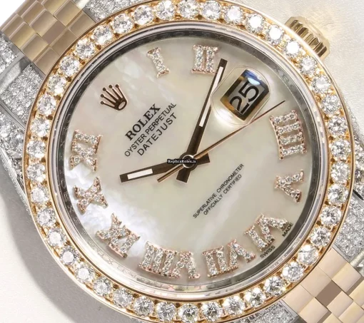 Top Fake Rolex Datejust 116231 Automatic Movement 36mm Steel Case Mens/unisex Watch - Image 3