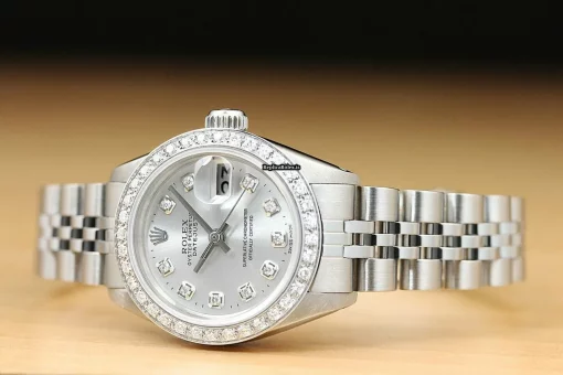 Affordable Fake Rolex Lady-datejust 6917 Caliber 2030 Automatic Movement 26mm Steel Case Womens Watch - Image 2
