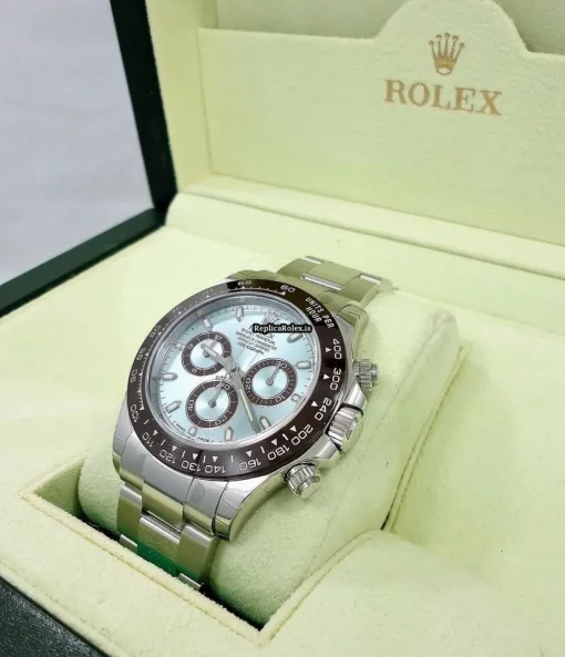 Remarkable Replica Rolex Daytona 116506 Caliber 4130 Automatic Movement 40mm Platinum Case Watch - Image 10