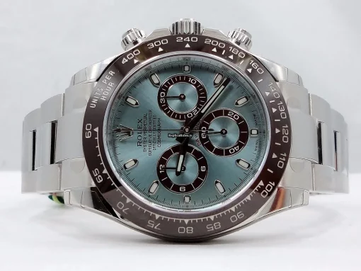 Remarkable Replica Rolex Daytona 116506 Caliber 4130 Automatic Movement 40mm Platinum Case Watch - Image 11