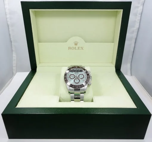 Remarkable Replica Rolex Daytona 116506 Caliber 4130 Automatic Movement 40mm Platinum Case Watch - Image 6