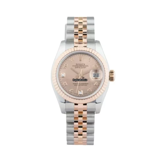 Great Replica Rolex Lady-datejust 179171 Caliber 2235 Automatic Movement 26mm Gold/steel Case Womens Watch