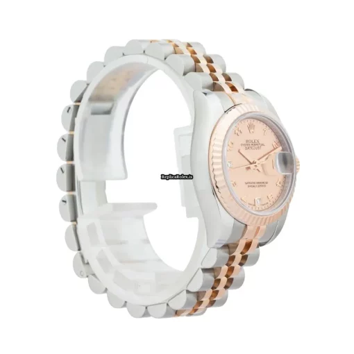 Great Replica Rolex Lady-datejust 179171 Caliber 2235 Automatic Movement 26mm Gold/steel Case Womens Watch - Image 6