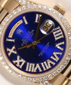 Popular Replica Rolex Day-date 36 18038 Automatic Movement 36mm Yellow Gold Case Mens/unisex Watch