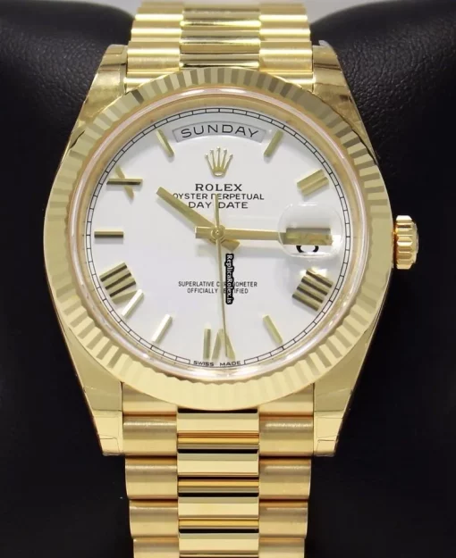 Lovely Replica Rolex Day-date 40 228238 Automatic Movement 40mm Yellow Gold Case Mens/unisex Watch - Image 5