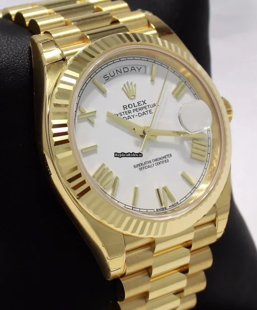 Lovely Replica Rolex Day-date 40 228238 Automatic Movement 40mm Yellow Gold Case Mens/unisex Watch - Image 6