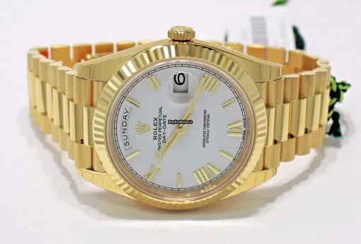 Lovely Replica Rolex Day-date 40 228238 Automatic Movement 40mm Yellow Gold Case Mens/unisex Watch - Image 8