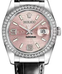 Recommend Replica Rolex Datejust 116189 Caliber 3135 Automatic Movement 36mm White Gold Case Mens/unisex Watch