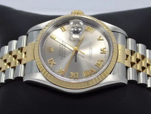 Luxury Fake Rolex Datejust 16233 Automatic Movement 36mm Steel Case Watch - Image 5