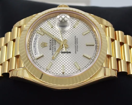 Lovely Replica Rolex Day-date 40 228238 Automatic Movement 40mm Yellow Gold Case Mens/unisex Watch - Image 6