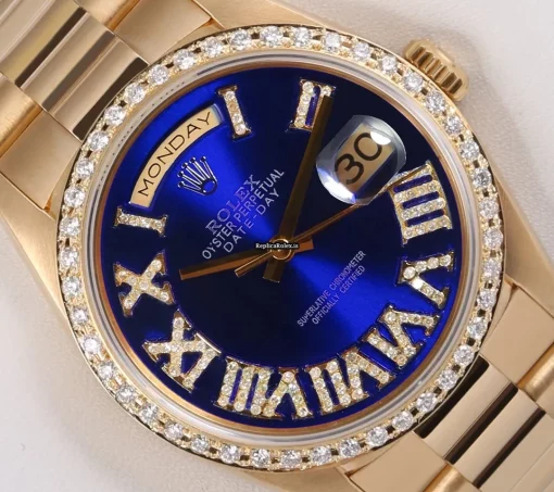 Wonderful Replica Rolex Day-date 36 18238 Automatic Movement 36mm Yellow Gold Case Mens/unisex Watch