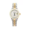 High-end Fake Rolex Lady-datejust 69173 Caliber 2135 Automatic Movement 26mm Gold/steel Case Womens Watch