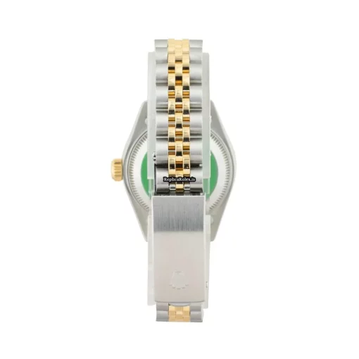High-end Fake Rolex Lady-datejust 69173 Caliber 2135 Automatic Movement 26mm Gold/steel Case Womens Watch - Image 4