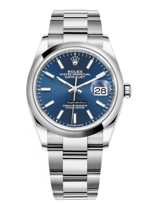 1:1 Replica Rolex Datejust 126200 Caliber 3235 Automatic Movement 36mm Steel Case Mens/unisex Watch